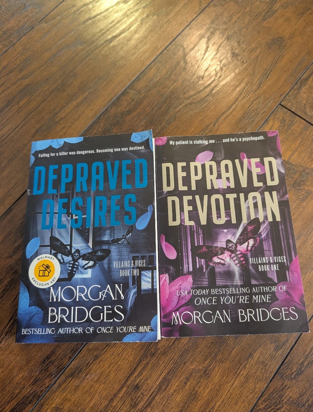 NWT Villains & Vices Books 1-2: Depraved Desires/Depraved Devotion Morgan Bridge